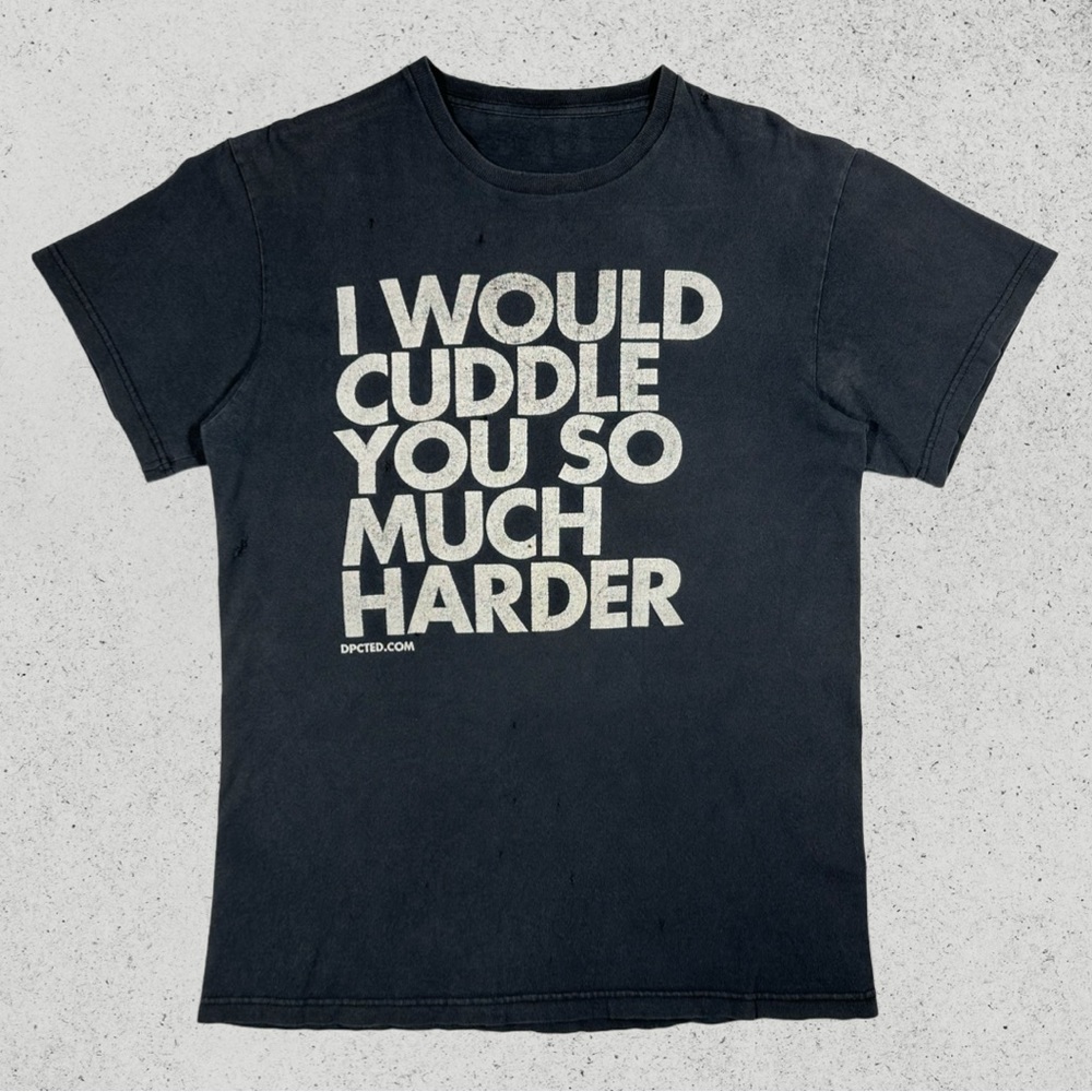 Y2K 2000s Faded Novelty Saying Graphic T Shirt